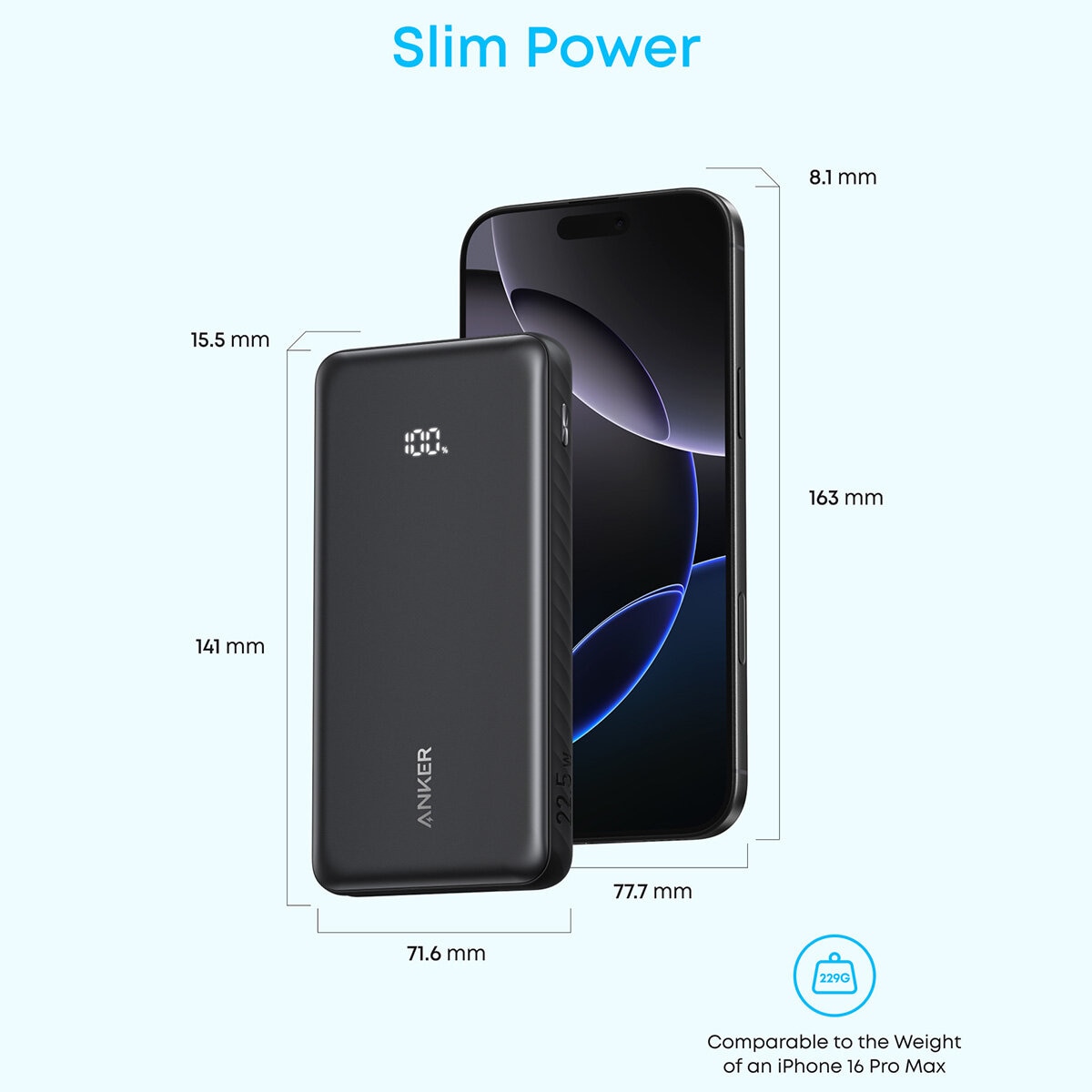 Anker Zolo 10,000mAh Power Bank with Built-in USB-C Cable 2-Pack Anker Zolo 10,000mAh Power Bank with Built-in USB-C Cable 2-Pack