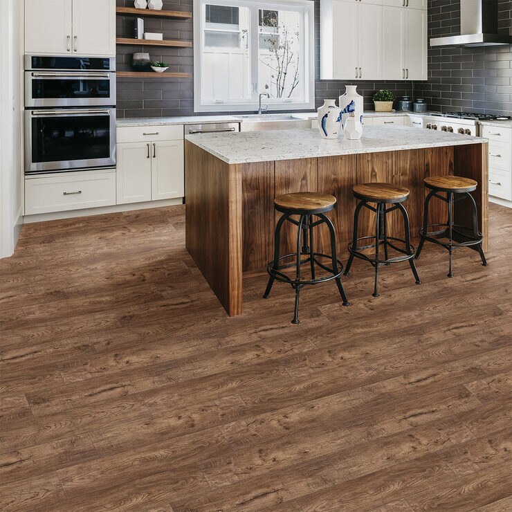 Golden Select Sterling Oak Rigid Core Spc Luxury Vinyl Flooring Planks With Foam Underlay 1 55 M 2 Per Pack Costco Uk