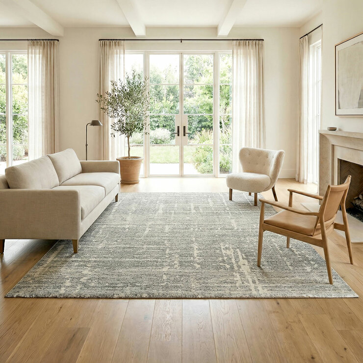 Gertmenian Foxwood Grey Area Rug, 240 x 305 cm Gertmenian Foxwood Grey Area Rug, 240 x 305 cm