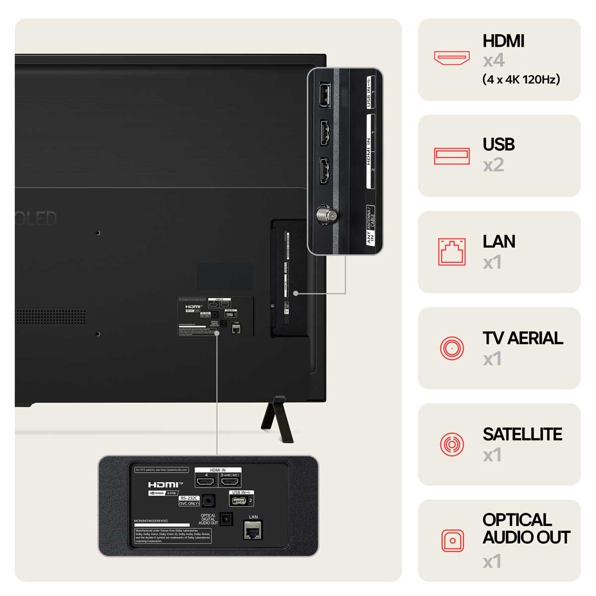 LG OLED55B42LA 55 Inch OLED 4K Ultra HD Smart TV