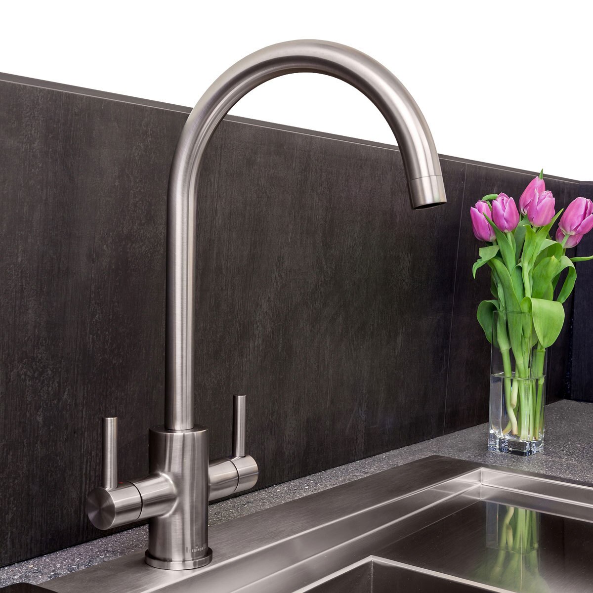 Reginox Genesis Tap in Brushed Nickel Costco UK