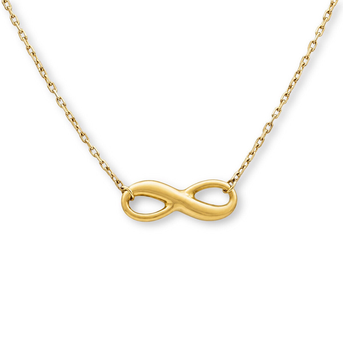 14ct Yellow Gold Infinity Necklace 14ct Yellow Gold Infinity Necklace