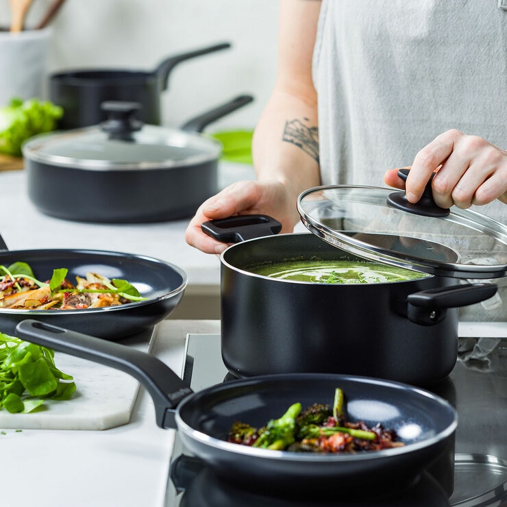 GreenPan Essence Cookware Set, 9 Piece GreenPan Essence Cookware Set, 9 Piece