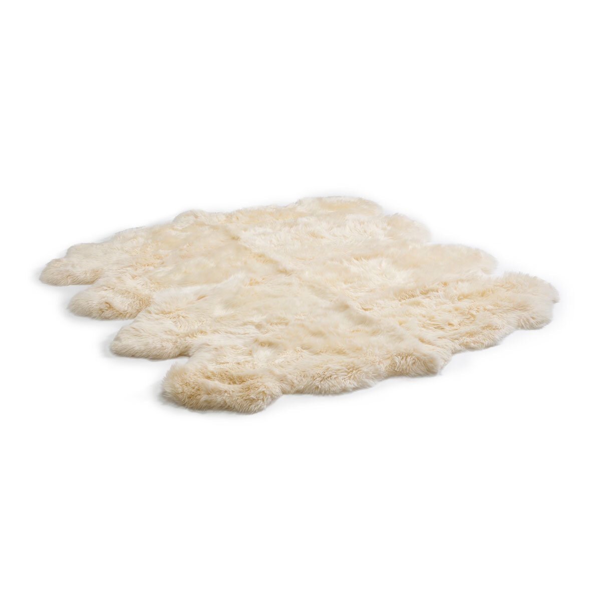 Bowron Longwool 100% Sheepskin Octo Rug