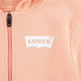 Levi Youth Zip Up Hoodie in Peach