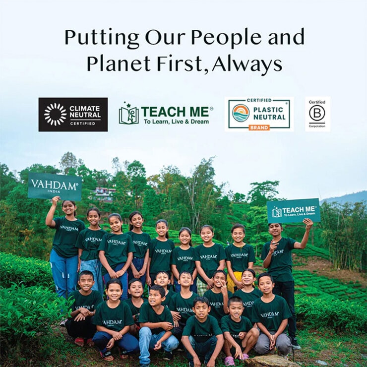 Vahdam Turmeric Tea Variety, 70 Pack