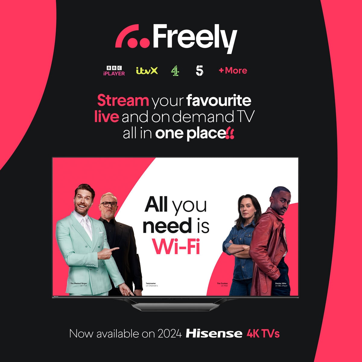 Freely Hisense 85E77NQTUK PRO