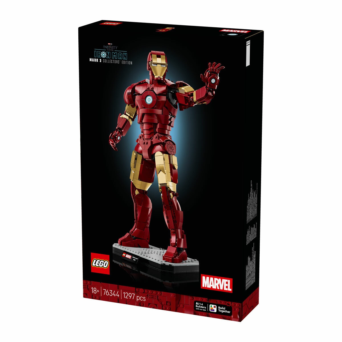 LEGO Marvel Iron Man Mark 3 Collectors Edition - Model 76344 (18+ Years)