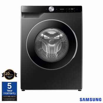 Samsung Series 6 WW90DG6U85LBU1 Washing Machine, A Rated in Black