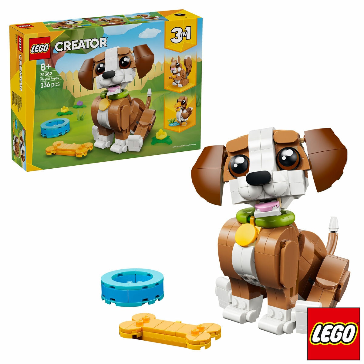 LEGO Creator: Playful Puppy Dog - Model 31382 (8+ Years)