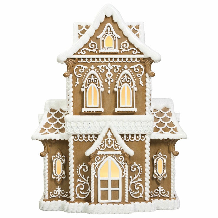 Gingerbread House With LED Lights Gingerbread House With LED Lights