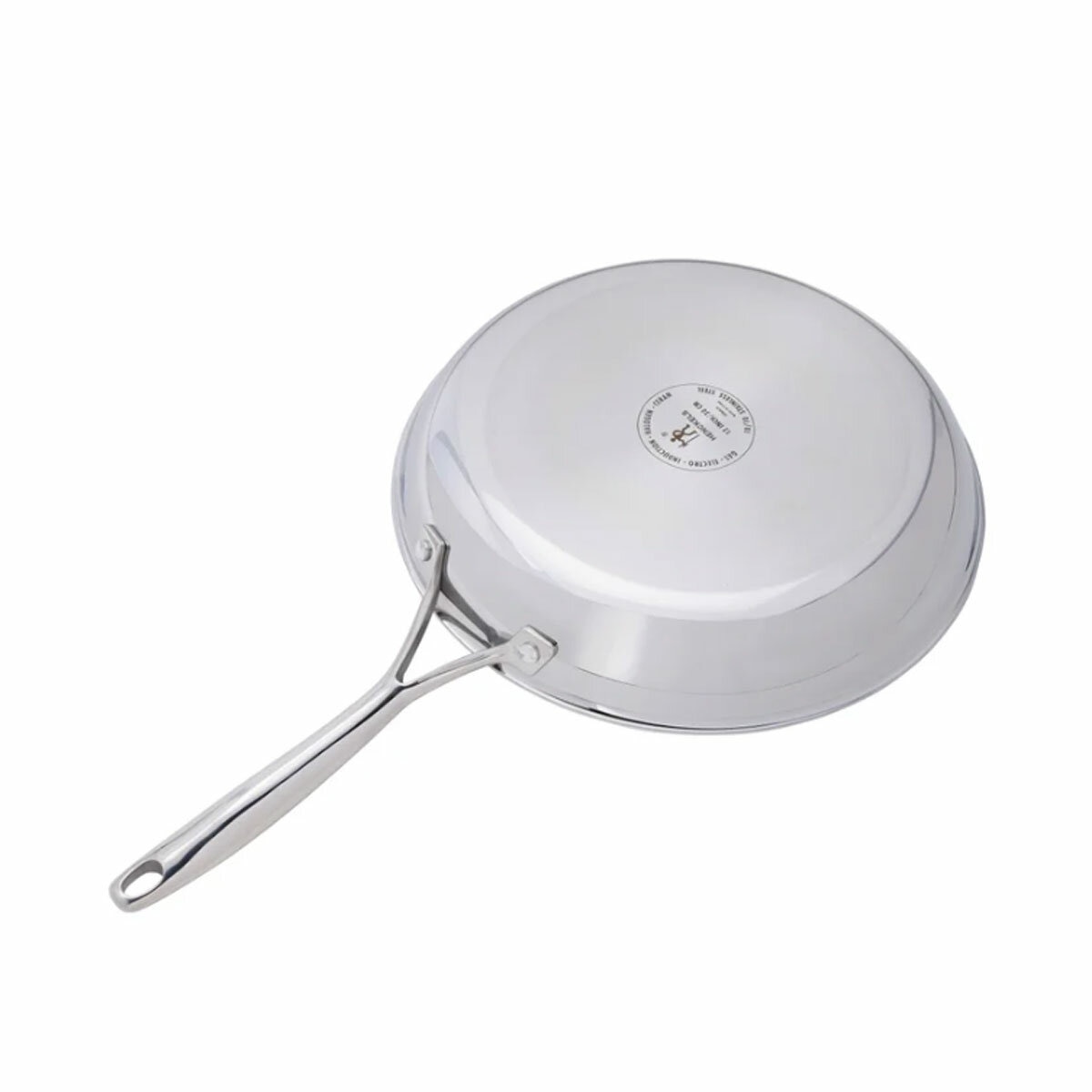 Henckels Paradigm Stainless Steel Ceramic Fry Pan Set, 3 Piece Henckels Paradigm Stainless Steel Ceramic Fry Pan Set, 3 Piece