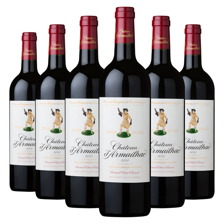 Chateau d'Armailhac Pauillac 2020, 6 x 75cl Chateau d'Armailhac Pauillac 2020, 6 x 75cl