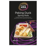 Pack Of café Asia duck spring rolls