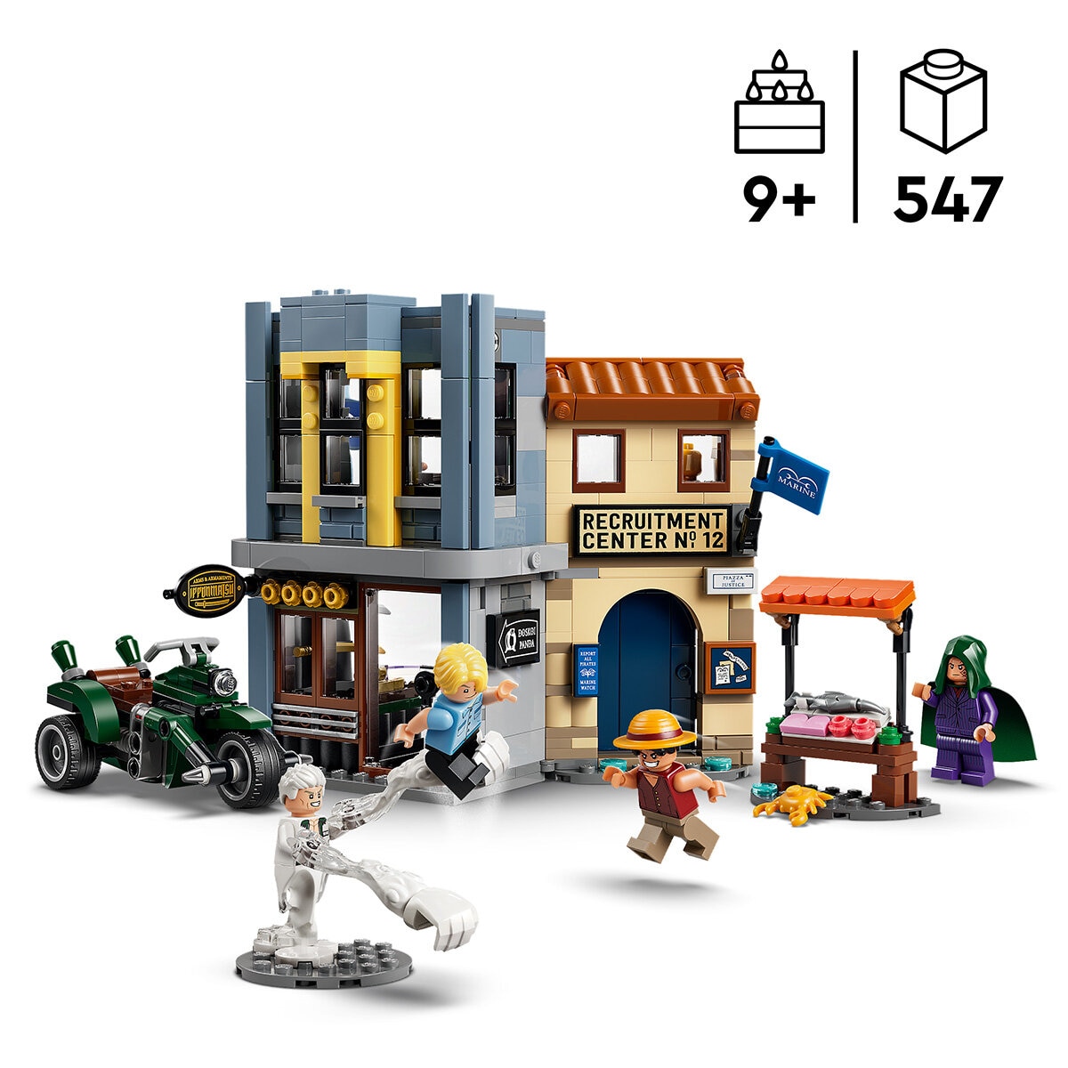 LEGO ONE PIECE Showdown with Captain Smoker - Model 75642 (9+ Years) LEGO ONE PIECE Showdown with Captain Smoker - Model 75642 (9+ Years)