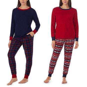 Weatherproof Women's Family Pyjama Set in 2 Colours and 5 Sizes