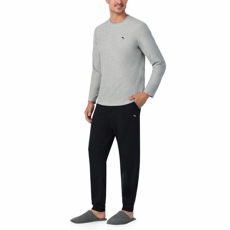 Tommy Bahama Men's Lounge Set in Grey, Extra Extra Large