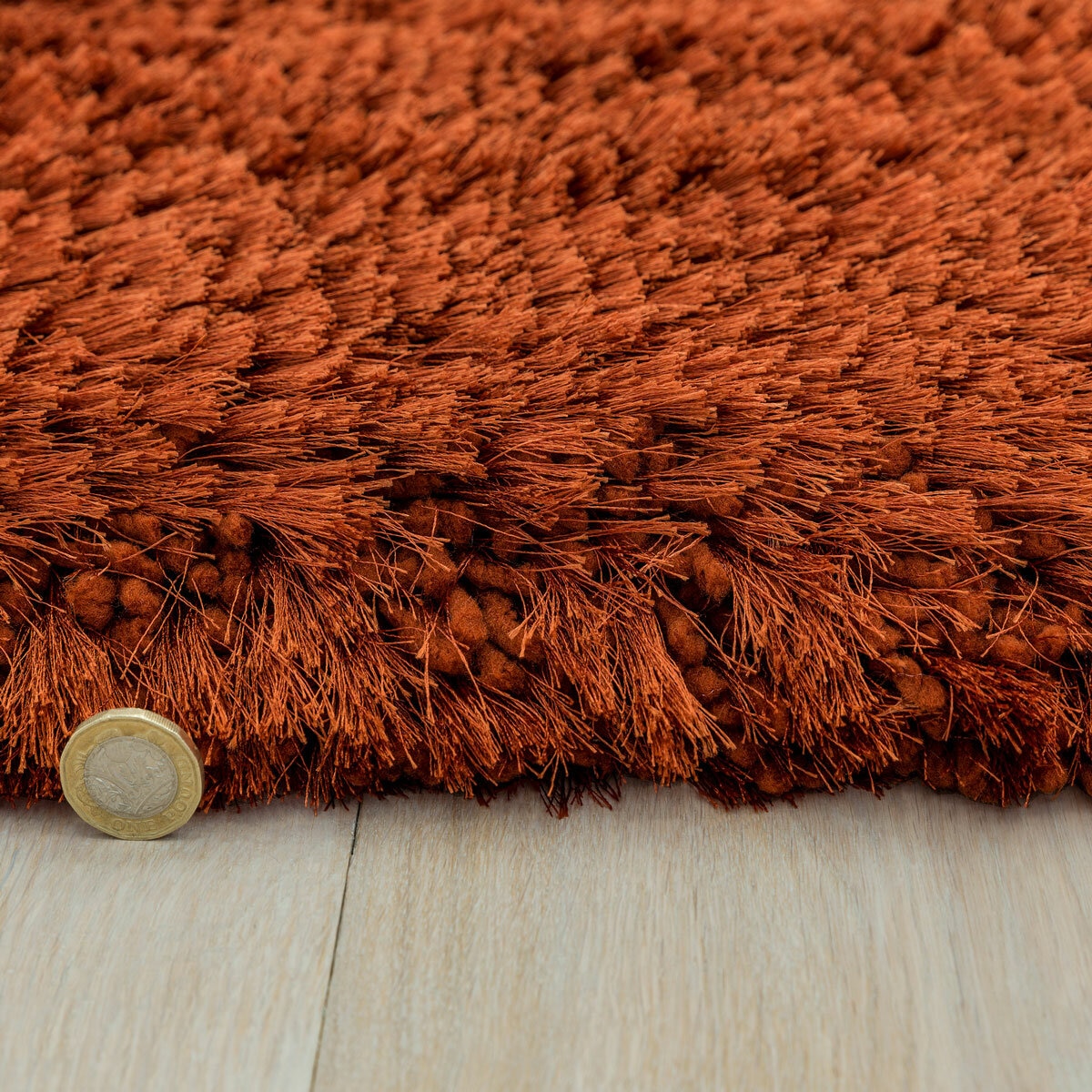 Plush Rust Rug