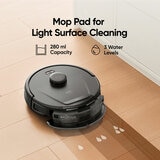 Lifestyle image of Eufy L60 Hybrid Robot Vacuum & Mop with mop pad for light surface cleaning