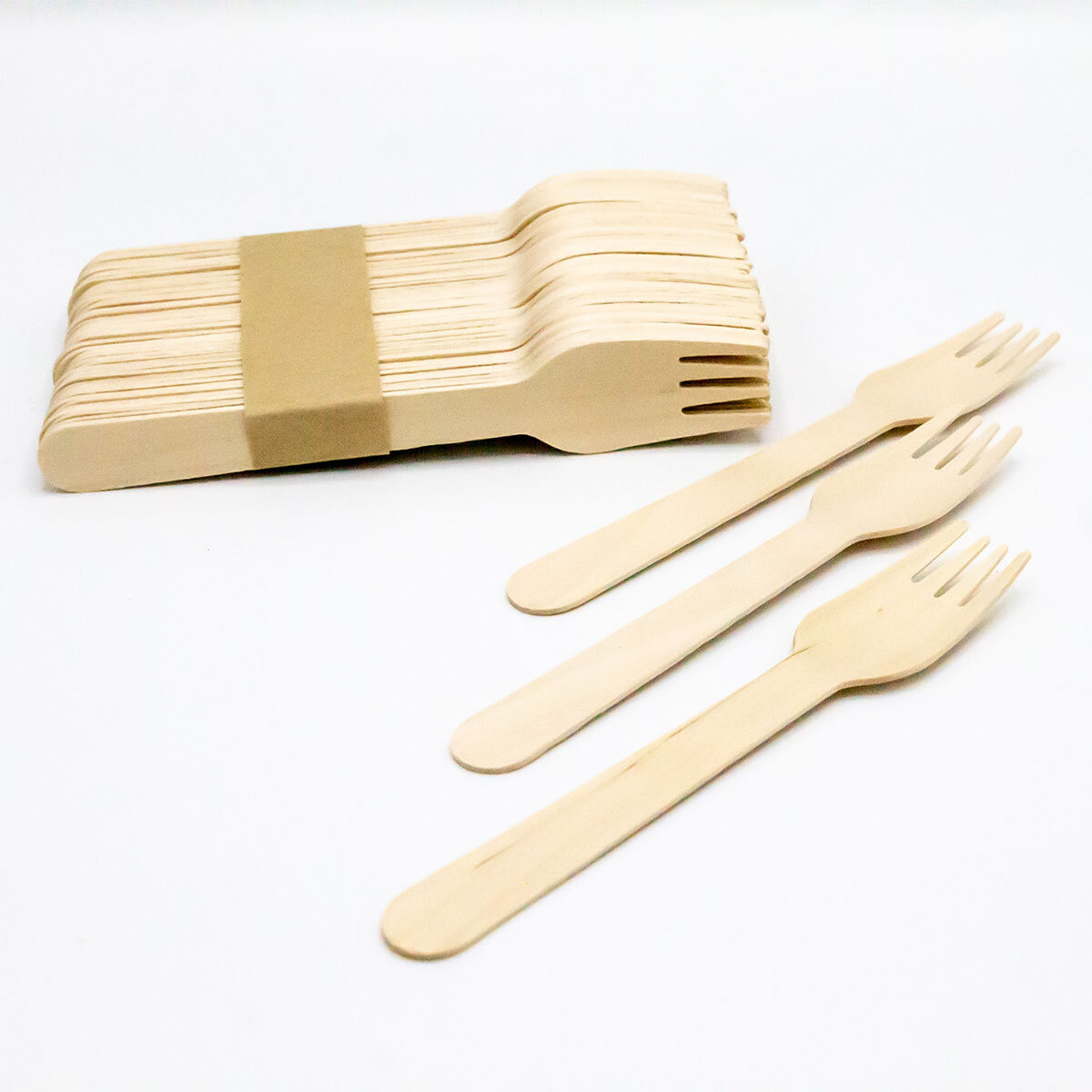 Cut out image of forks on white background