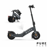 Pure Flex Folding Electric Scooter Charcoal Grey