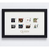 Queen framed stamp set