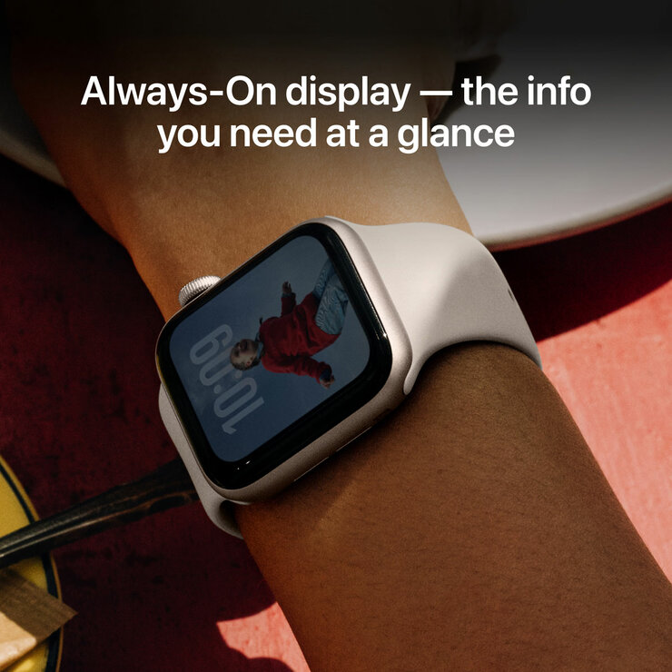 Buy Apple Watch SE 3 GPS, 40mm Midnight Aluminium Case with Midnight Sport Band S/M, MEH94MP/A at costco.co.uk