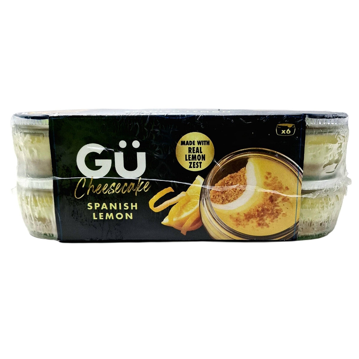 GU Spanish Lemon Cheesecakes, 6 x 90g