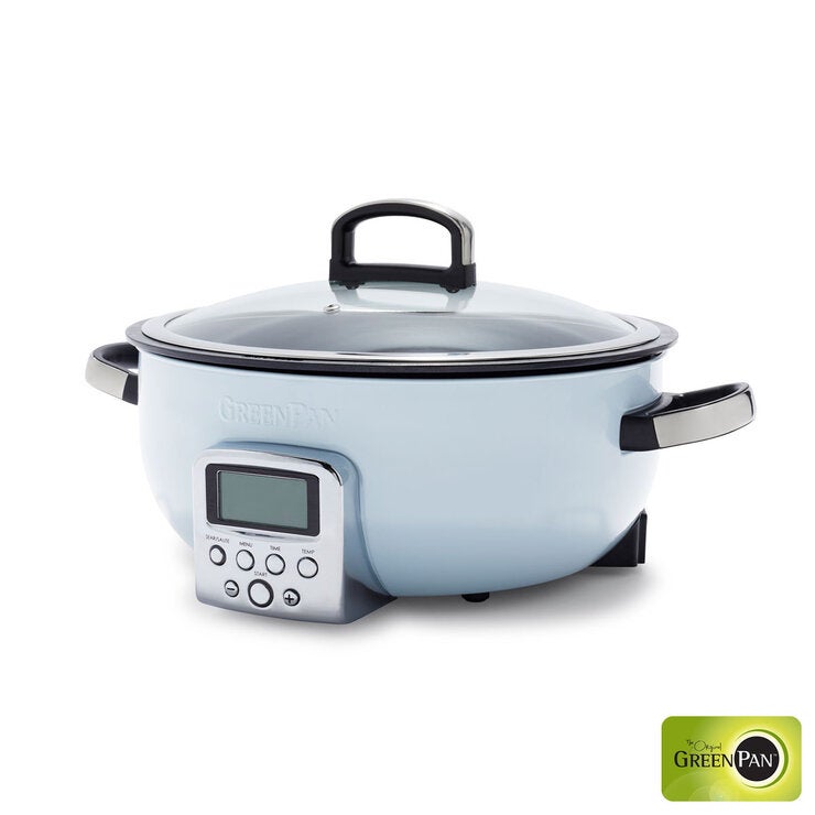 Front Profile of Greenpan Omni Cooker Front Profile of Greenpan Omni Cooker