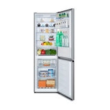 Hisense RB395N4BCE Fridge Freezer E Rated in Stainless Steel Effect