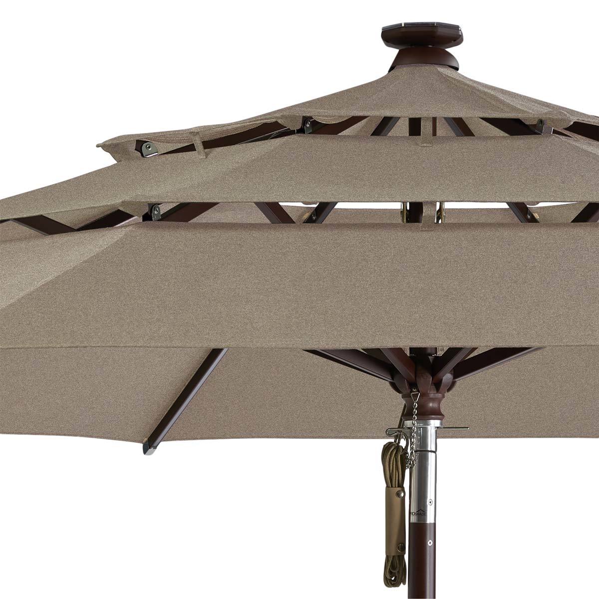 Activa ProShade 11ft (3.3m) Aluminium 40 Solar LED Light Market