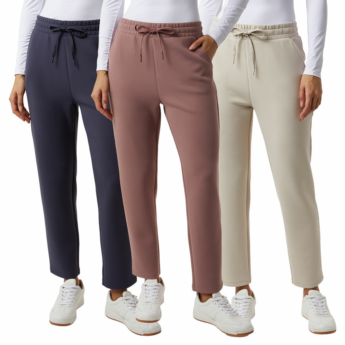 32 Degrees Ladies Sueded Jogger