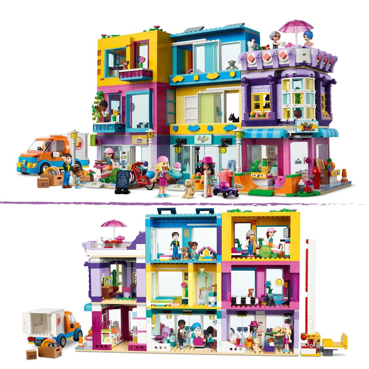 LEGO Friends Main Street Building - Model 41704 (8+ Years)