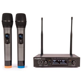 KAM KWM1932 Dual UHF Wireless Microphone System