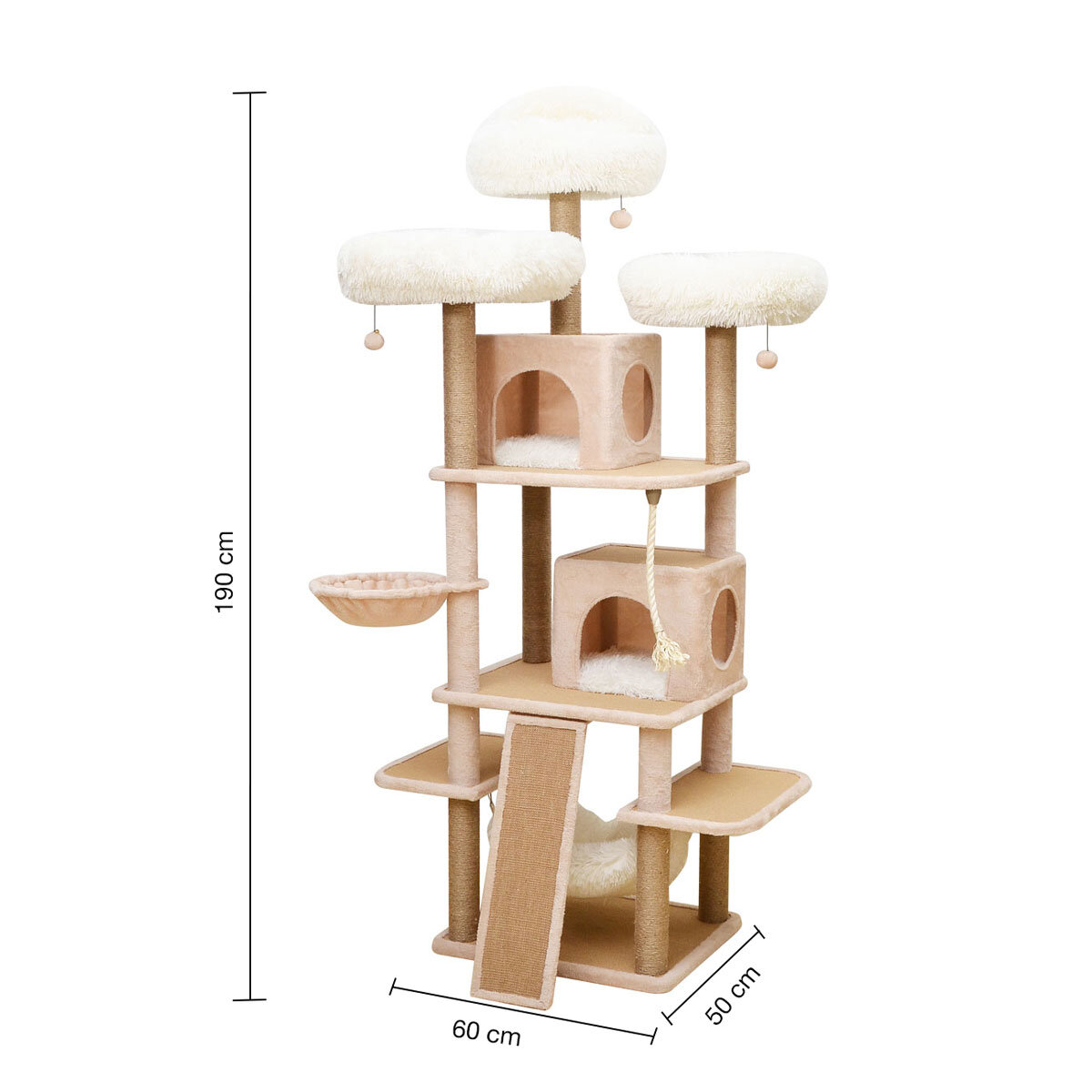 Catry All in One 7 Level Multifunctional Cat Tree
