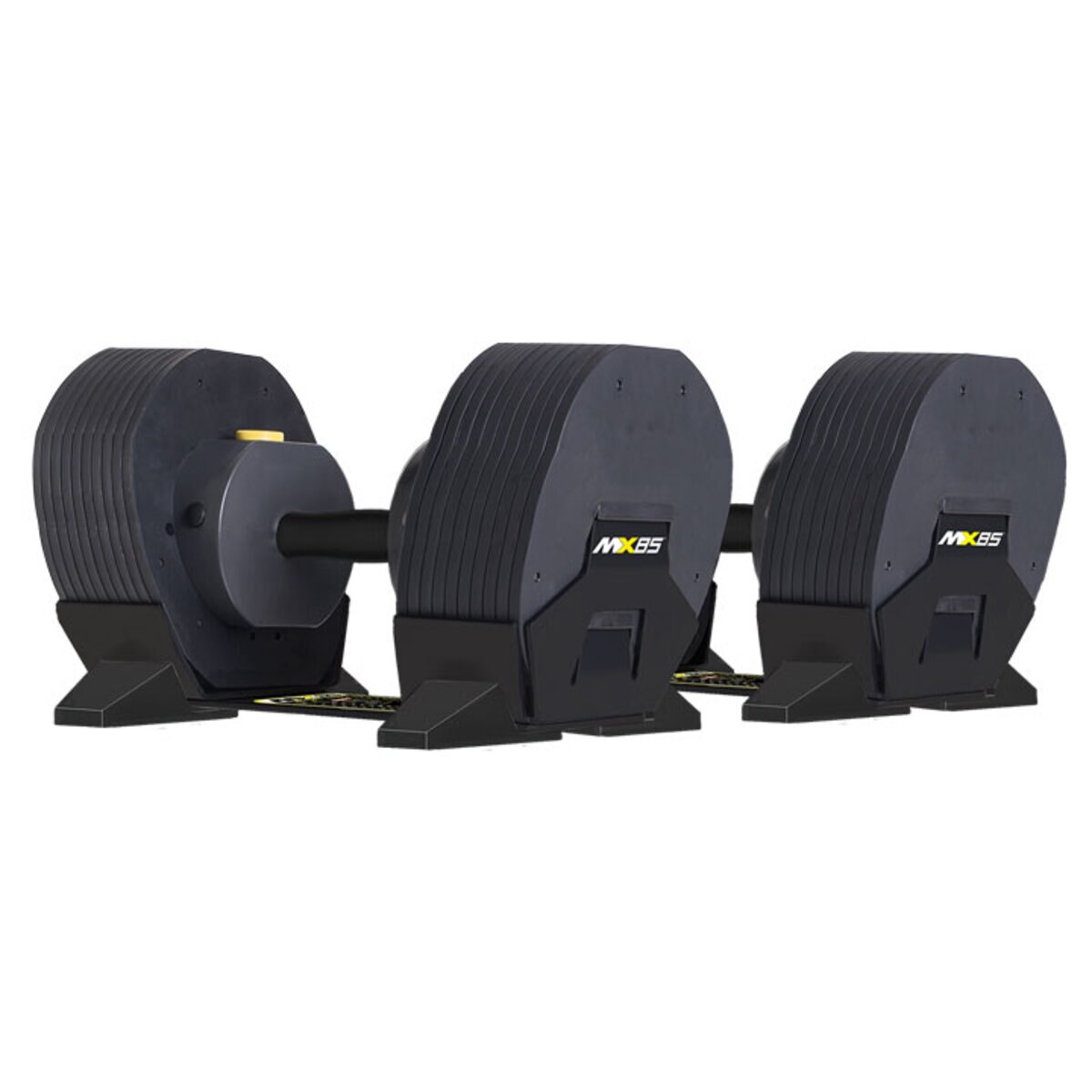 MX SELECT MX85 Adjustable Dumbbells 5.6 38.6kg with Weigh