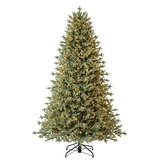 7.5ft (2.3m) Pre-Lit Aspen Artificial Christmas Tree With 1,850 Colour-Changing Radiant Micro Twinkle LED Lights