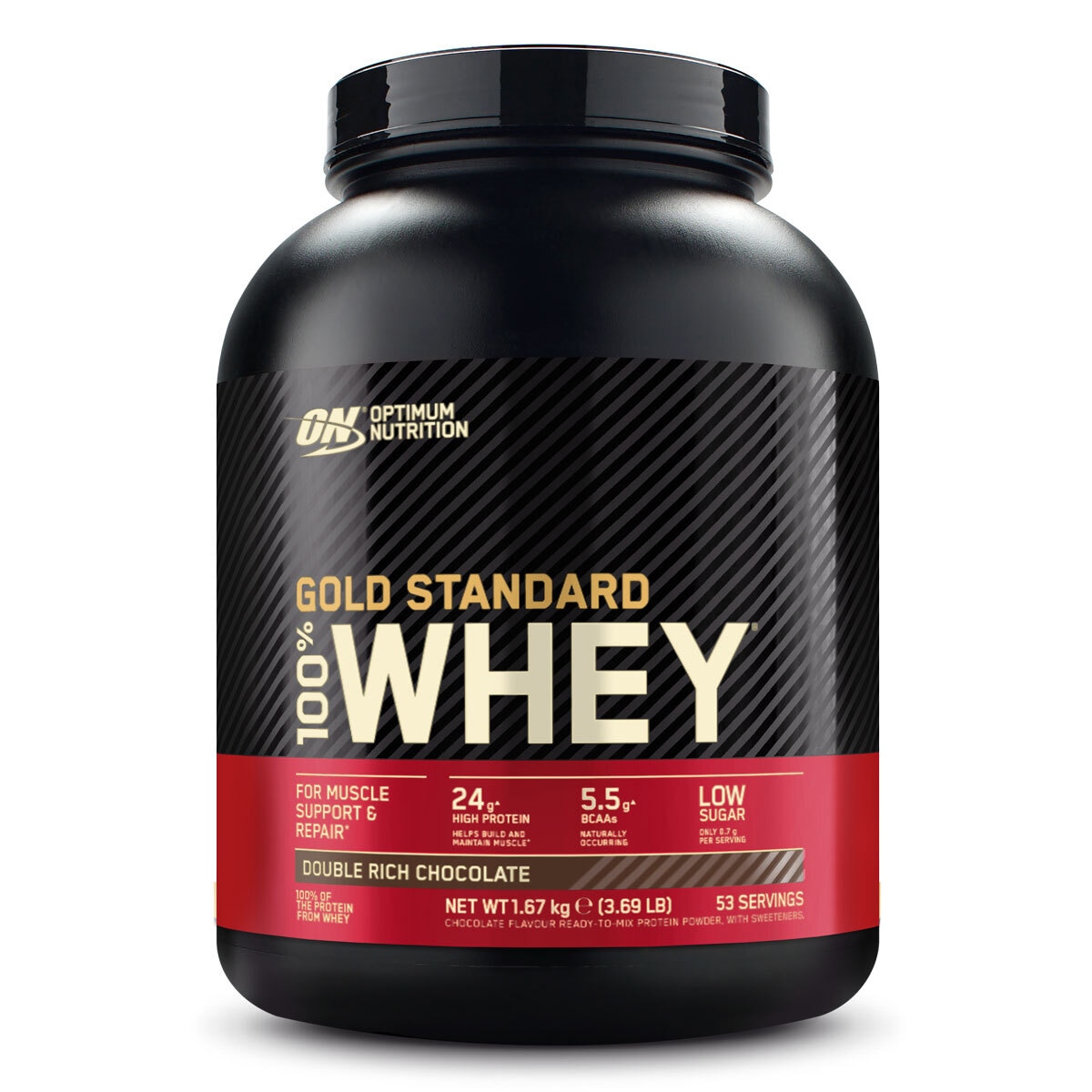 Optimum Nutrition Gold Standard Chocolate 100% Whey, 1.67kg