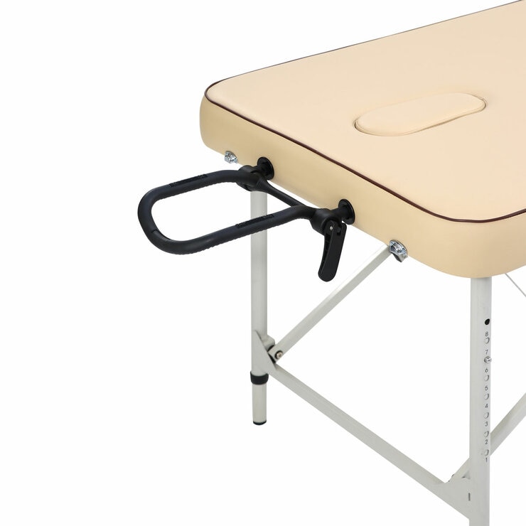 Studio image of the adjustable face cradle