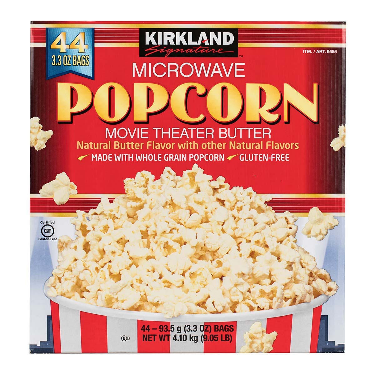 Kirkland Signature Microwave Popcorn, 44 x 93g Costco UK