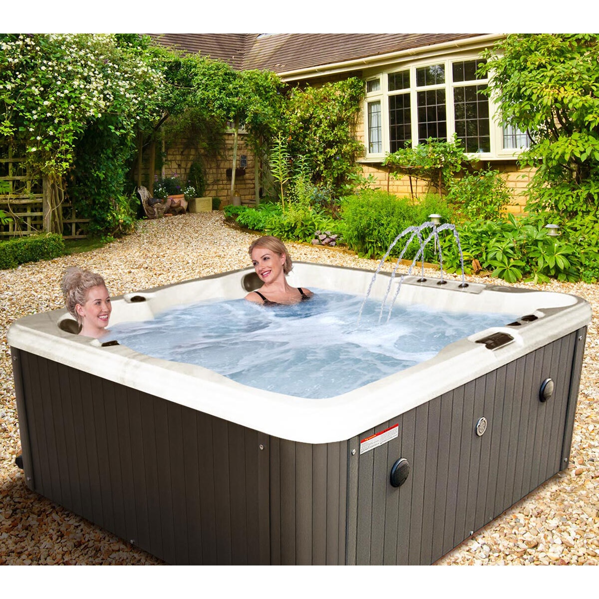 Blue Whale Spa Noble Bay 54-Jet 5 Person Hot Tub - Delivered and Installed