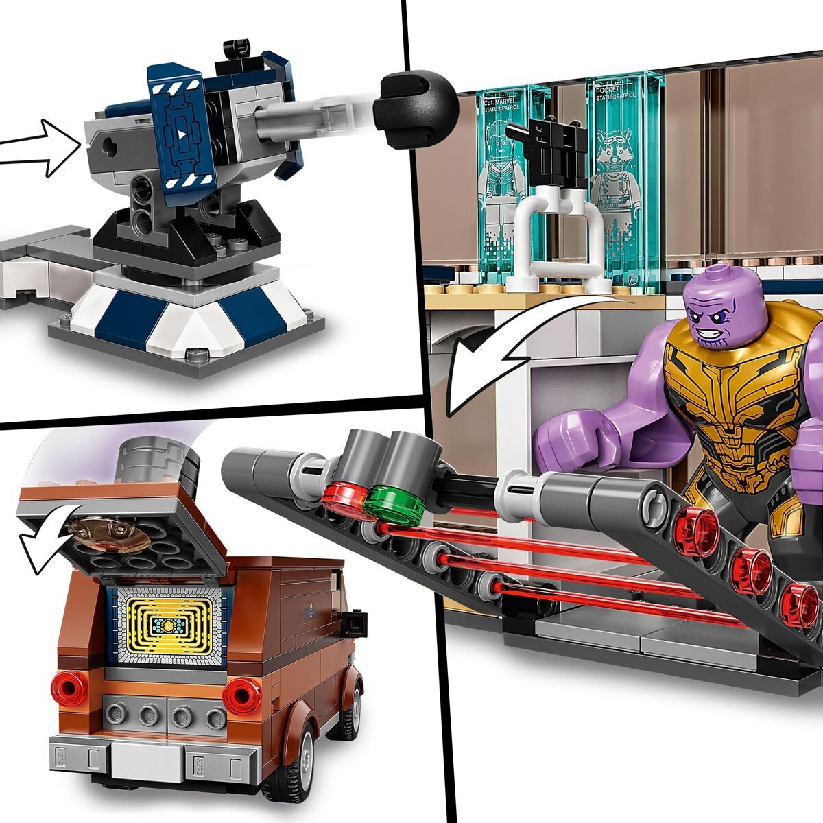 Buy LEGO Avengers: Endgame Final Battle Close up 3 Image at costco.co.uk