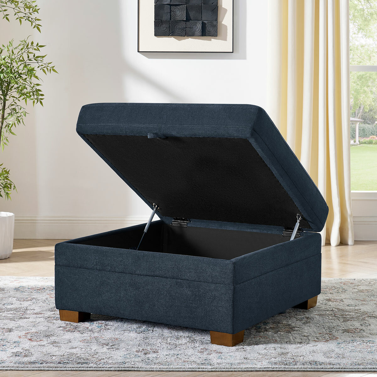 Tisdale Ottoman Piece Blue_Lifestyle