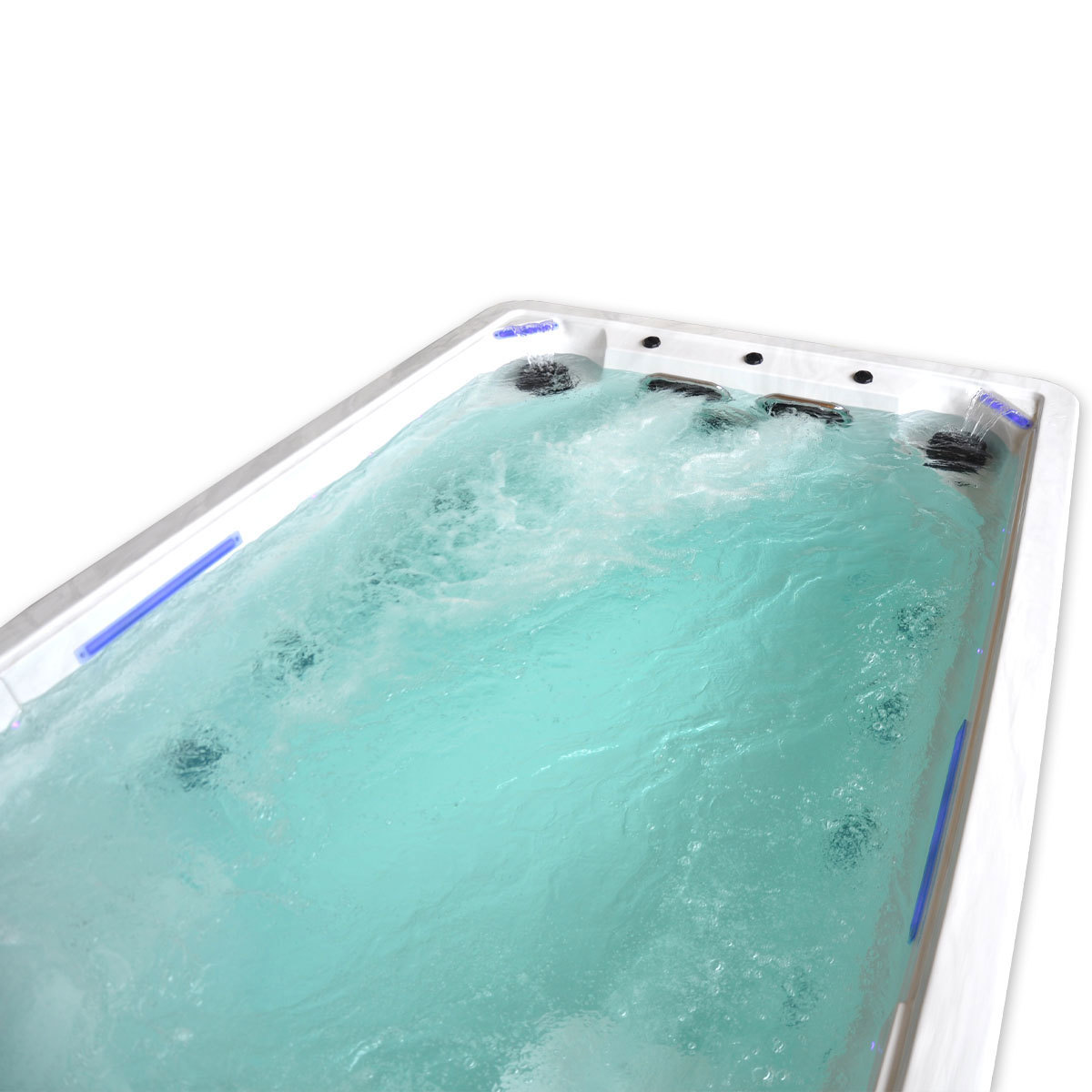Blue Whale Spa Tidal Stream 13ft (3.95m) 31-Jet 3 Seater Swim Spa - Delivered and Installed