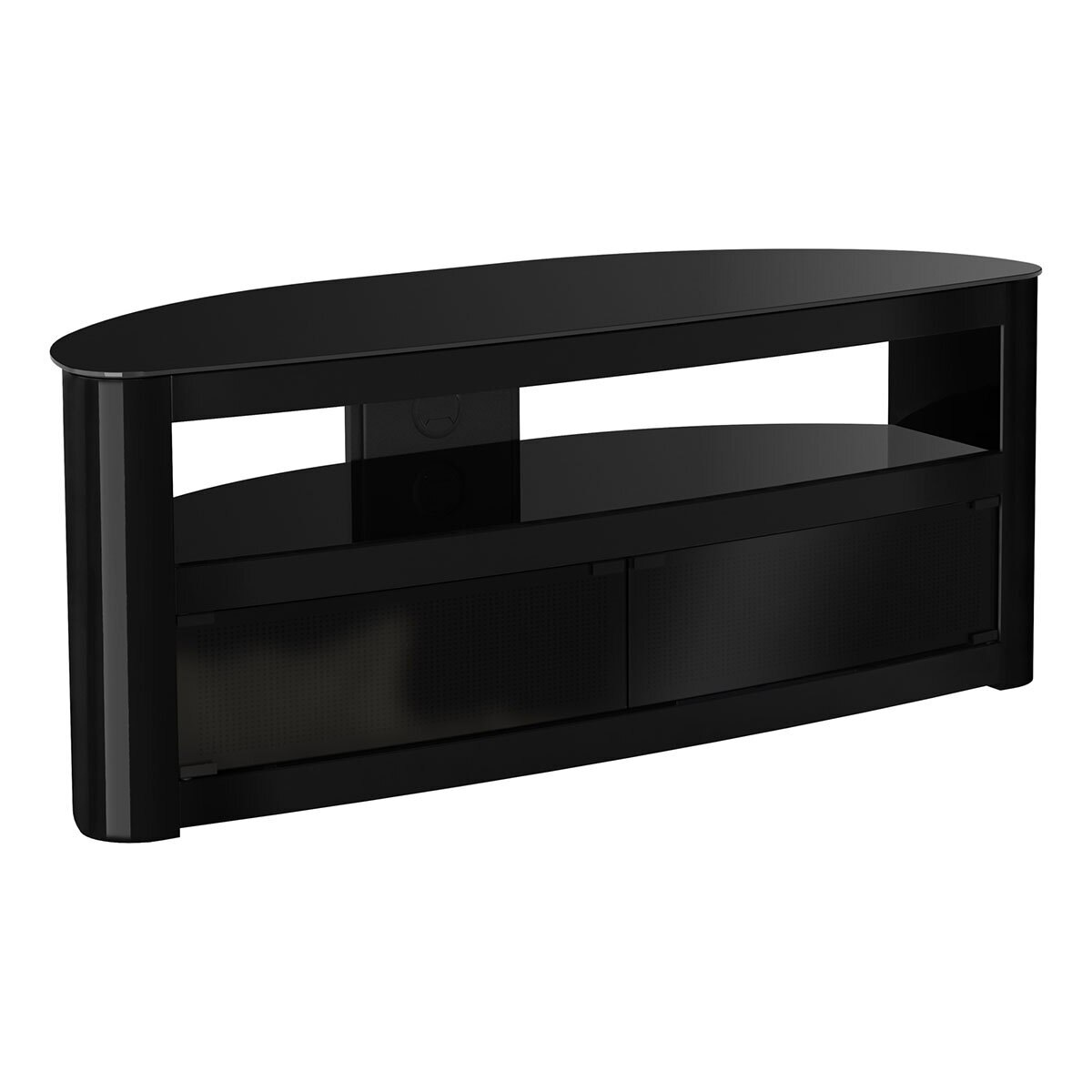 AVF Burghley 1250 TV Stand for TVs up to 65", Black