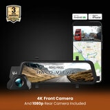 Road Angel Halo View 3 4K Mirror & Rear Dash Cam Road Angel Halo View 3 4K Mirror & Rear Dash Cam