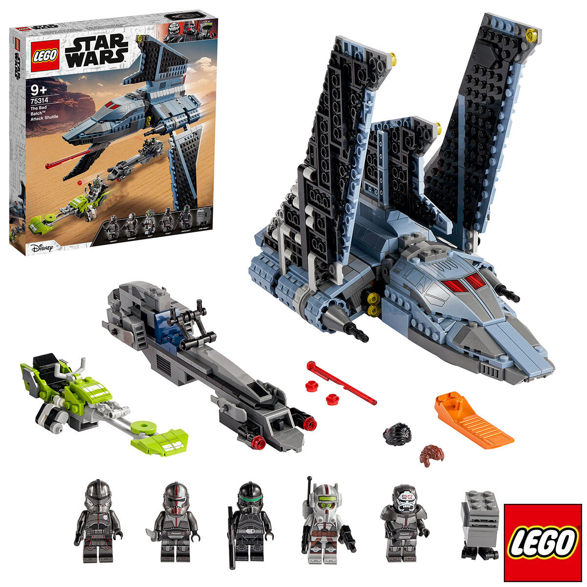 Buy LEGO Star Wars The Bad Batch Attack Shuttle Box and Product Image at Costco.co.uk
