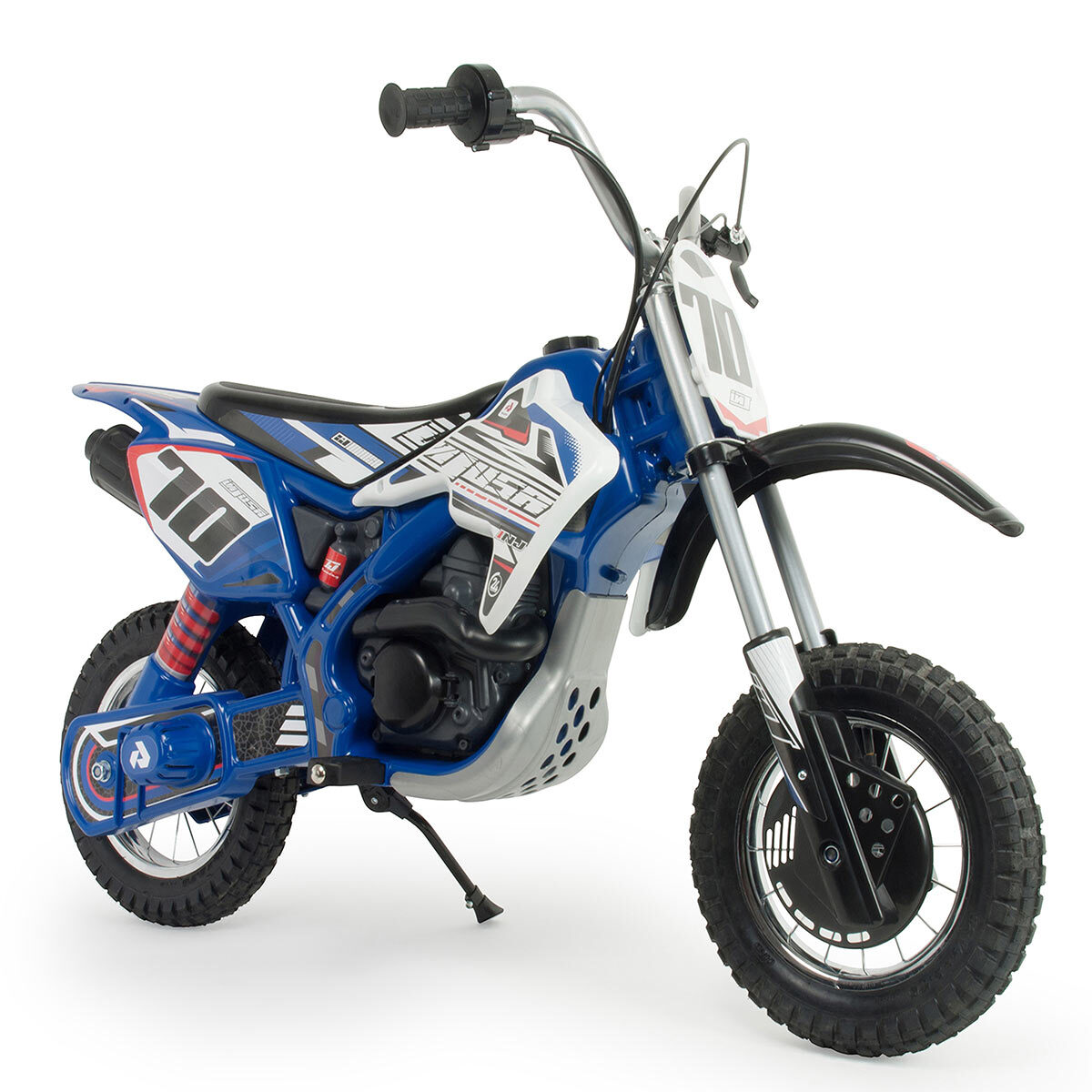 Injusa 24V X-Treme Line Blue Fighter Scrambler Motorbike (6+ Years)