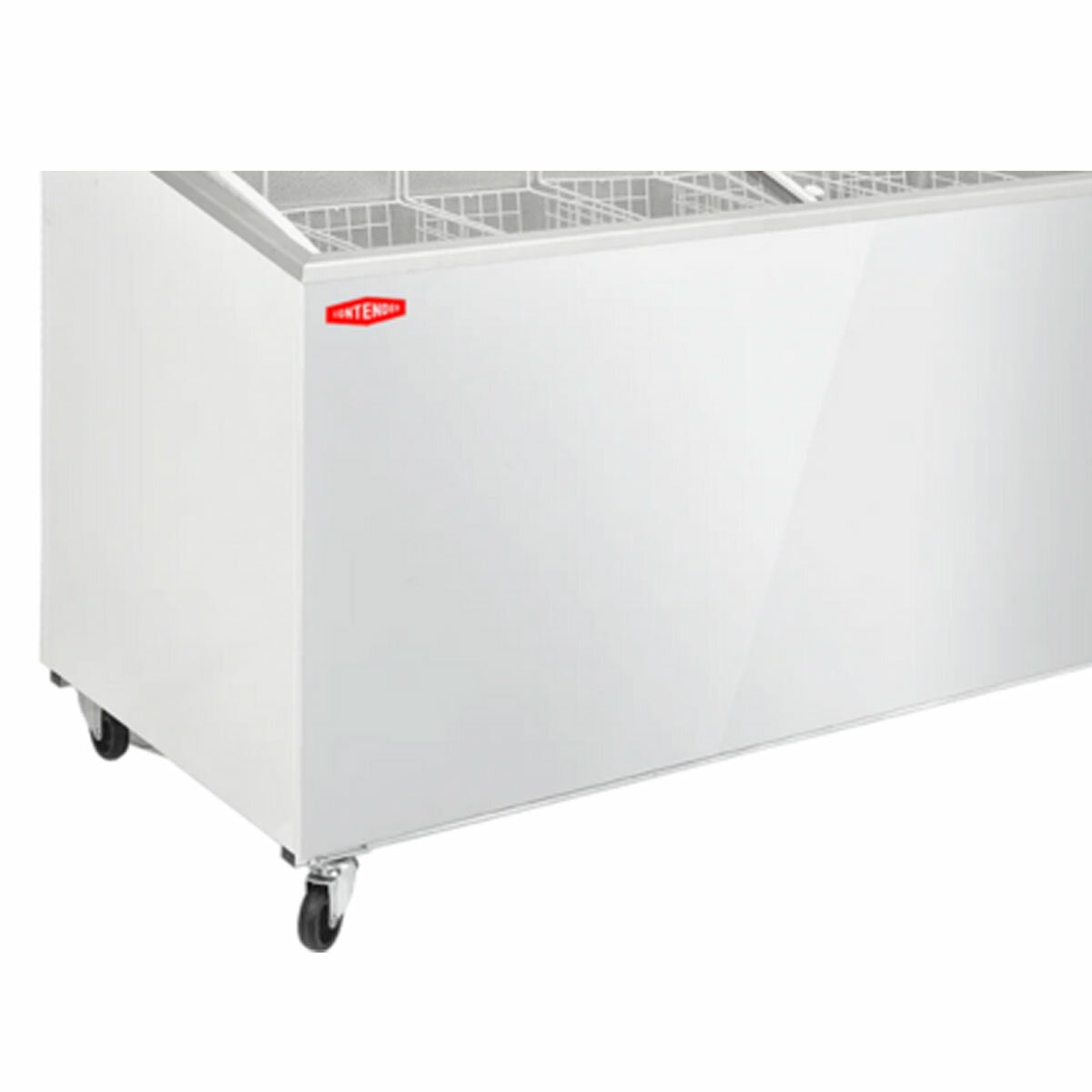Contender FZI023 482L Commercial Ice Cream Freezer, D Rated in White