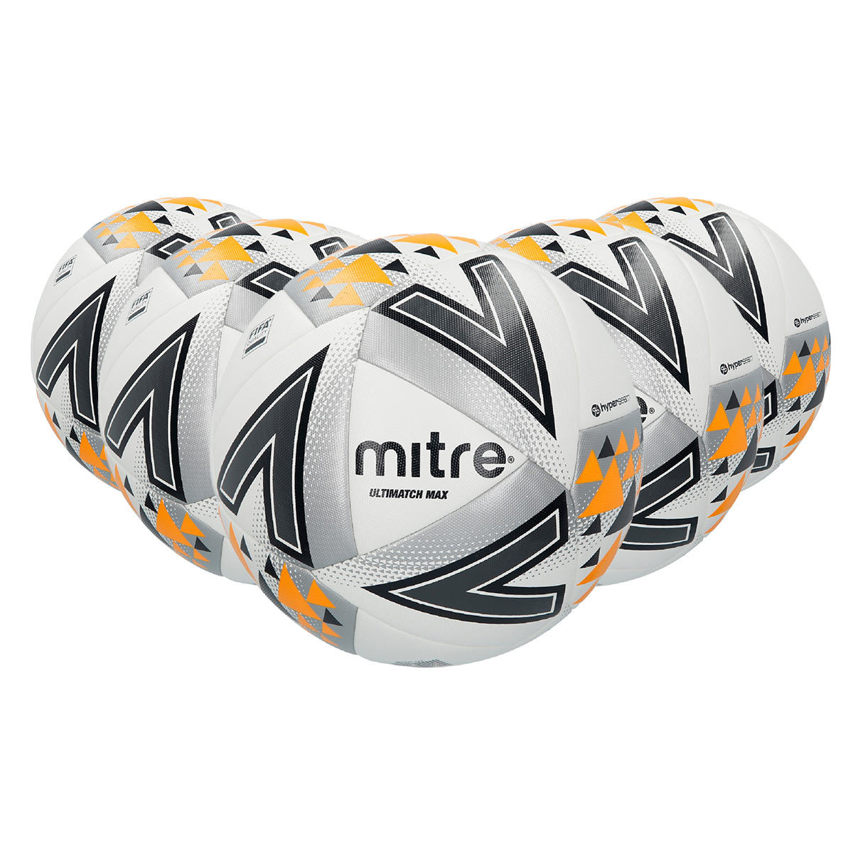 Mitre Ultimatch Max TopLevel Match Football (Size 5) P...